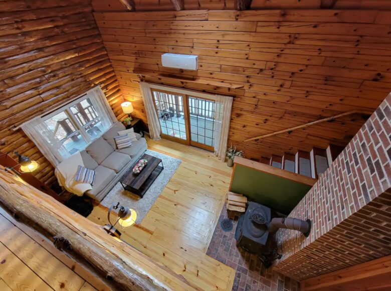 View from the loft