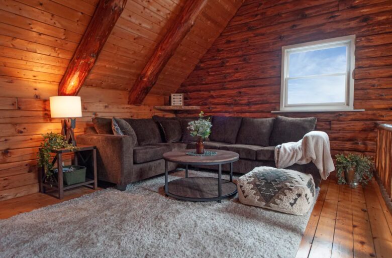 Upstairs loft