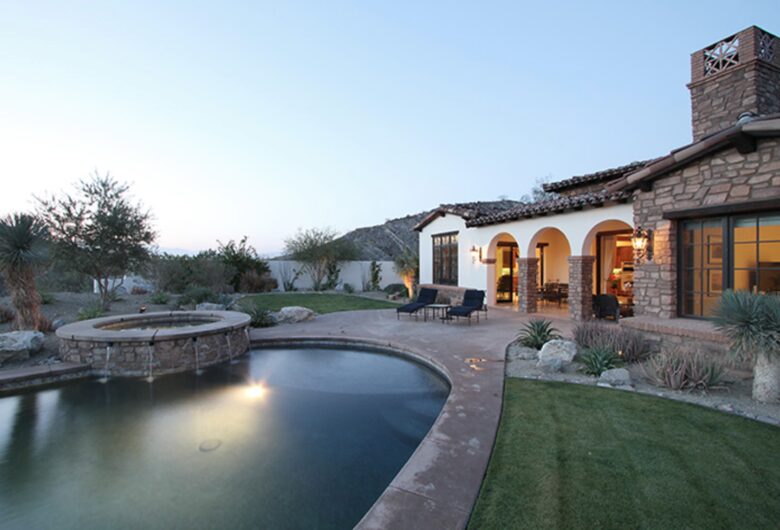 Pool area