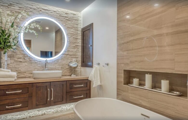 Master bathroom