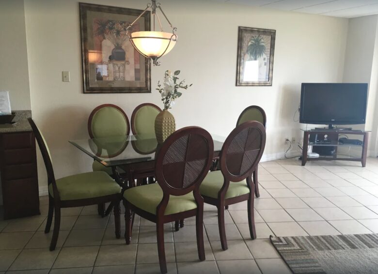 Dining area