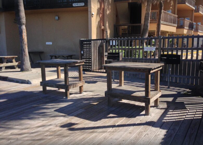 BBQ area