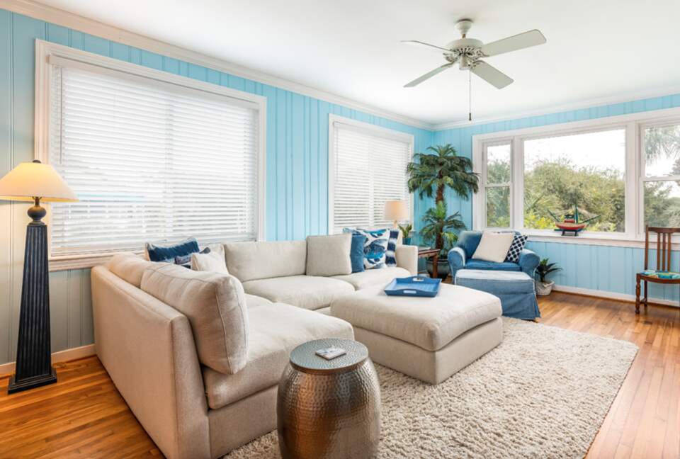 Open living room