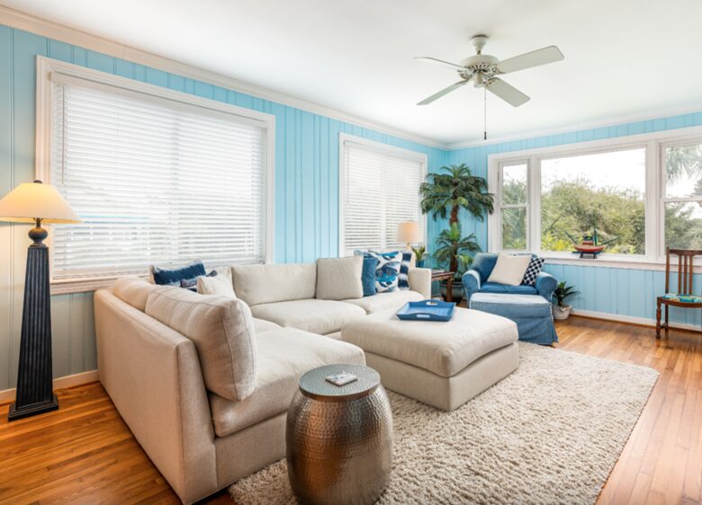 Open living room