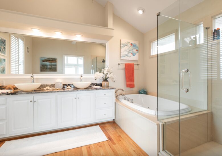 Master bathroom