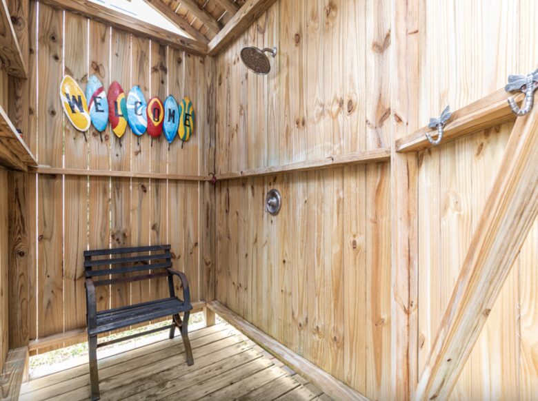 Outdoor shower