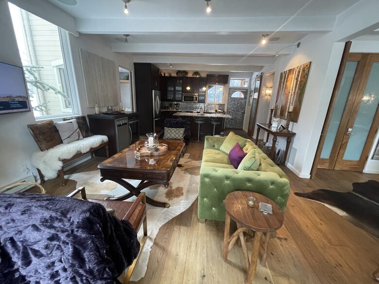 Open living room