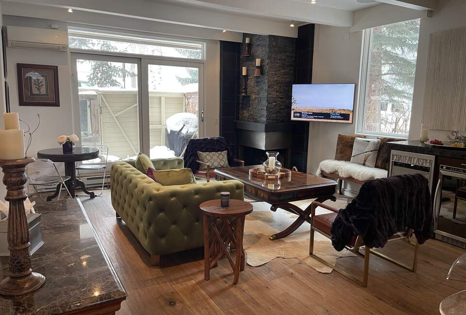 Open living room