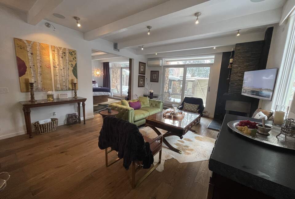 Open living room
