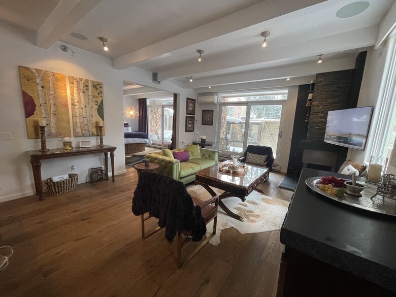 Open living room