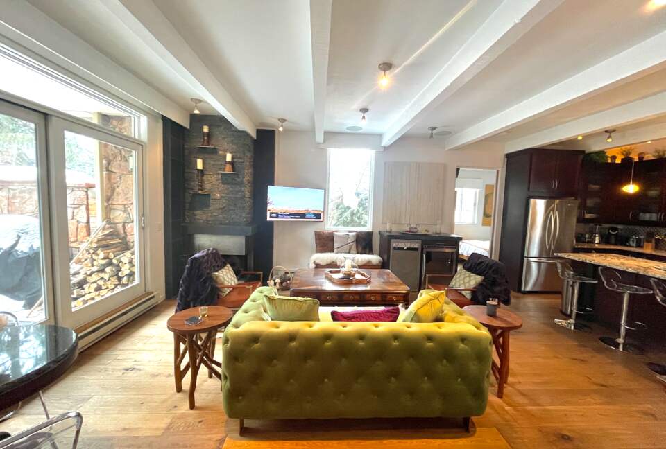 Open living room