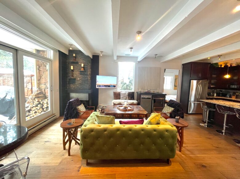Open living room