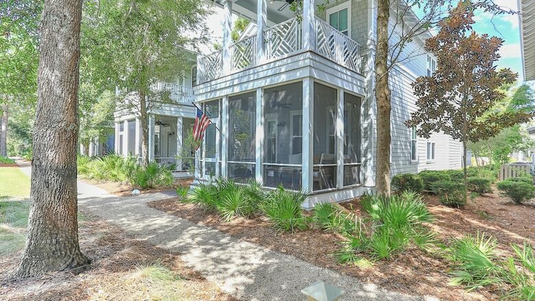 Home Exchange SANTA ROSA BEACH, FL house with screened porch