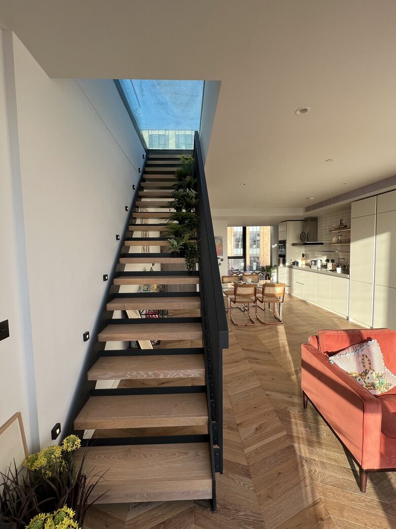 the way upstairs