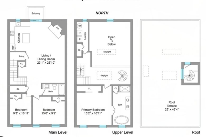 Brooklyn Townhouse with Rooftop Terrace - Brooklyn, New York