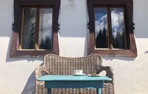 The terrace