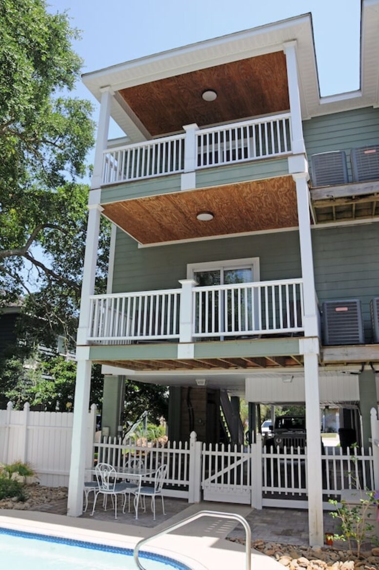 Rear of House