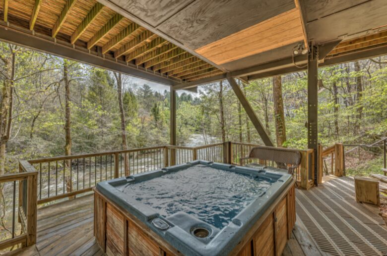 Falcon’s Nest Riverfront Mountain Retreat - Mccaysville, Georgia
