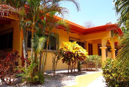 Front of the villa