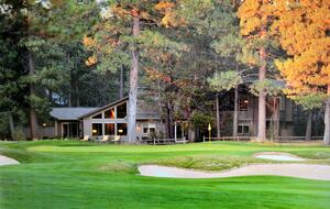 Rear View of Home on Golf Course