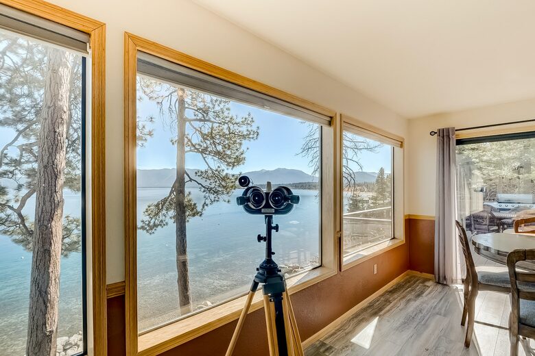 Lakefront Gem with a Private Beach and Shared Pier - South Lake Tahoe, California