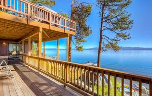 Lakefront Gem with a Private Beach and Shared Pier - South Lake Tahoe, California