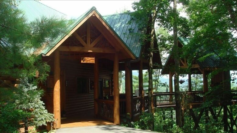 Luxury Log Home Overlooking Lake Glenville - Cullowhee, North Carolina