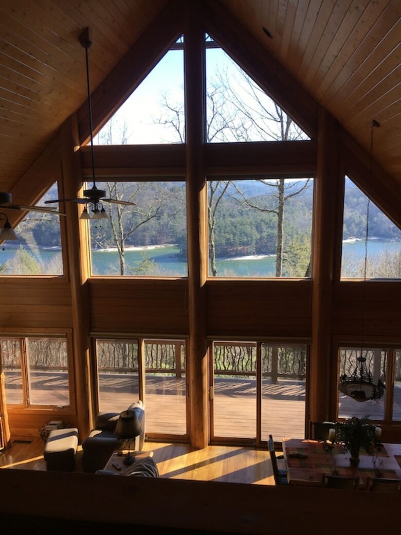 Luxury Log Home Overlooking Lake Glenville - Cullowhee, North Carolina