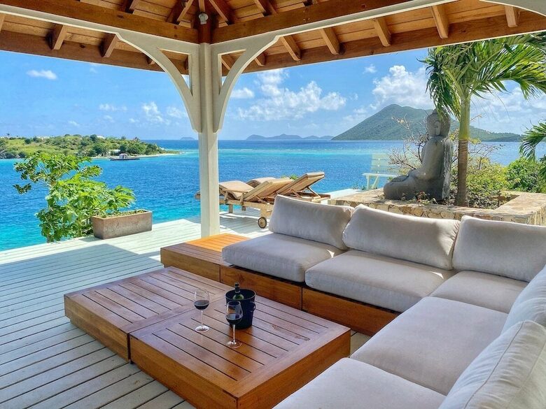 Luxury 7 bedroom Waterfront Villa - Great Camanoe Island, Virgin Islands, British