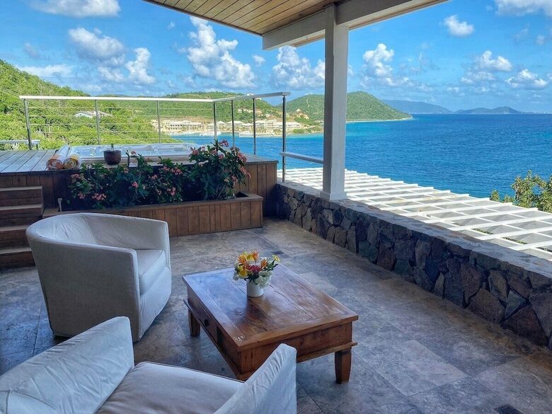 Luxury 7 bedroom Waterfront Villa - Great Camanoe Island, Virgin Islands, British
