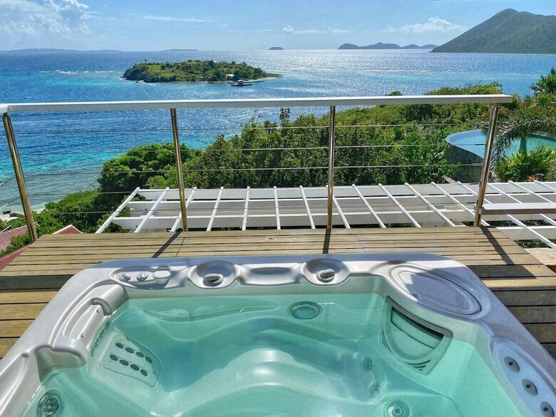 Luxury 7 bedroom Waterfront Villa - Great Camanoe Island, Virgin Islands, British