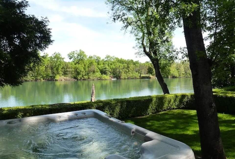 View from the hot tub