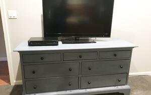 Master bedroom TV