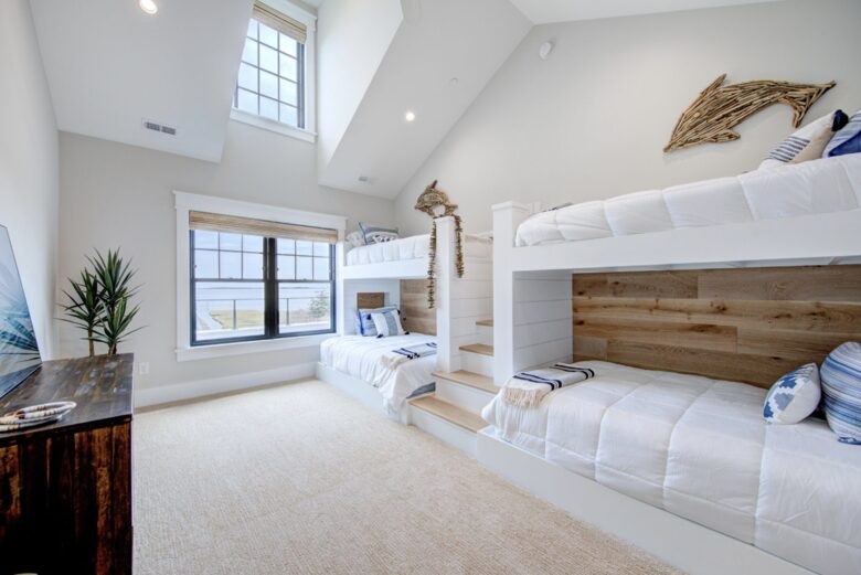 upstairs bunk room
