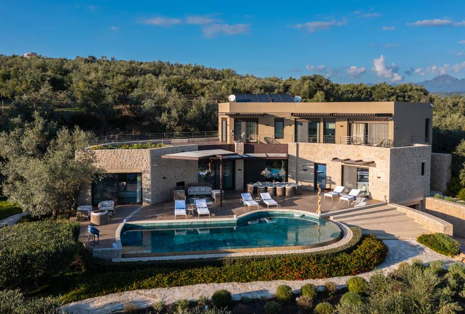 Greek Luxury Golf Villa - The Olive Retreat - Tragana Messinia, Greece