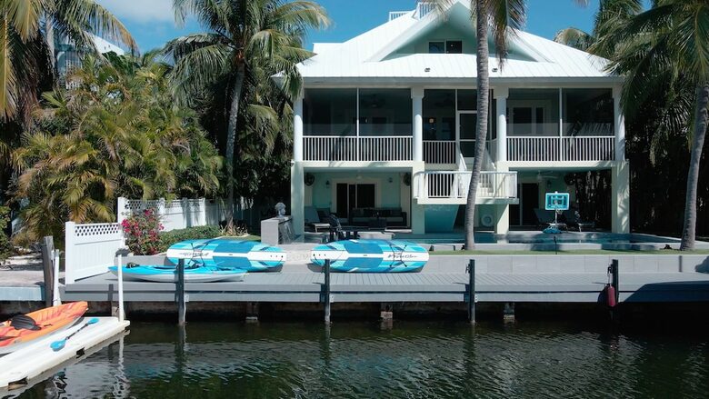 Tropical Waterfront Home with Boat Dock and Heated Pool - Key Largo, Florida
