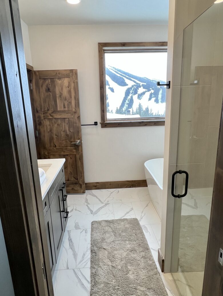 Master bathroom