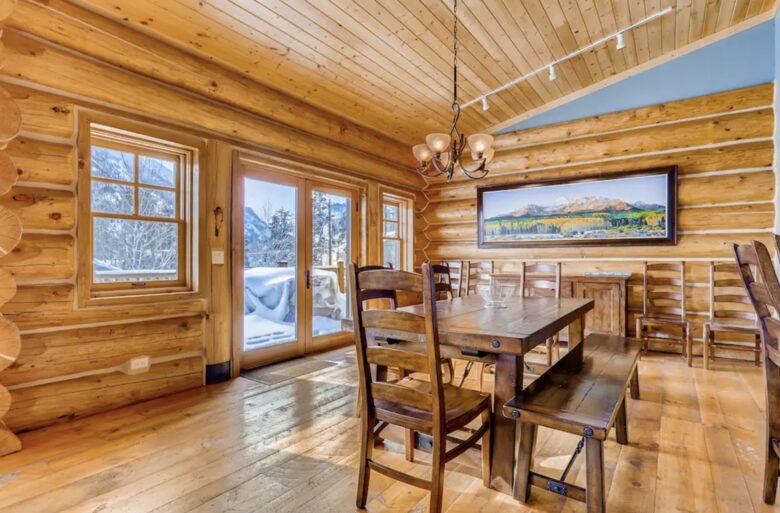 Gorgeous Frisco Log Cabin with Mountain Views & Private Hot Tub - Frisco, Colorado