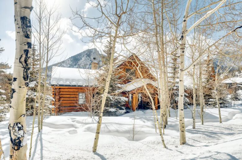 Gorgeous Frisco Log Cabin with Mountain Views & Private Hot Tub - Frisco, Colorado