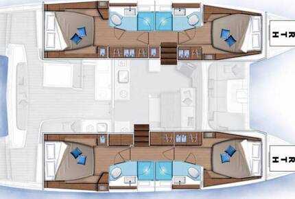 Lagoon 46 Catamaran - 4 + 2 cab. - Sir Jax - 2023. - Marsh Harbour, Bahamas