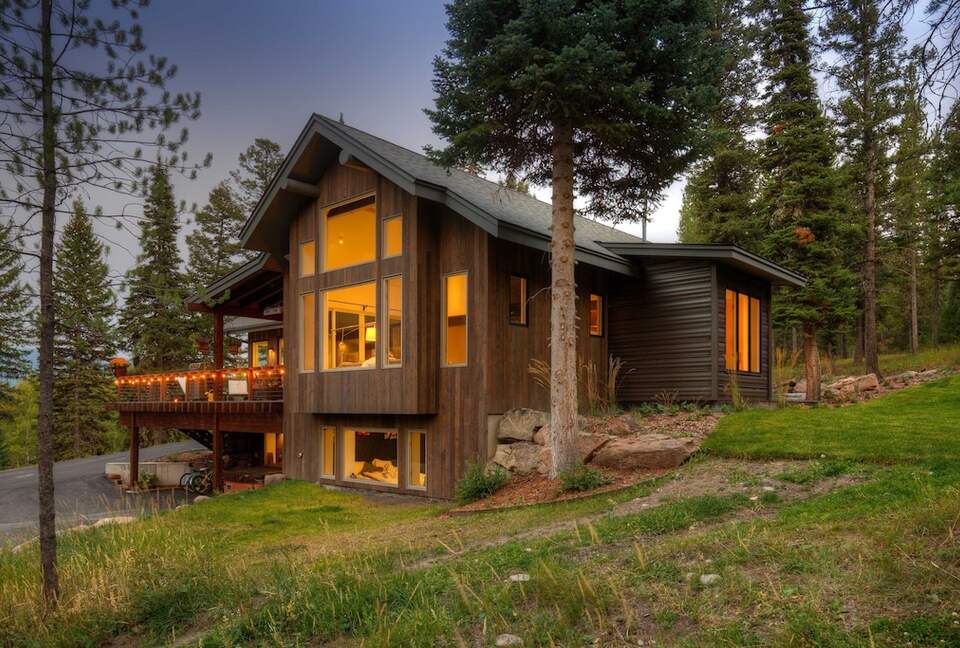Beautiful wooded setting