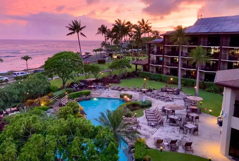 Lawai Beach Resort | Banyan One-Bedroom / One Large Bath Residence - Koloa, Hawaii