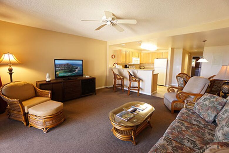 Lawai Beach Resort | Banyan One-Bedroom / One Large Bath Residence - Koloa, Hawaii