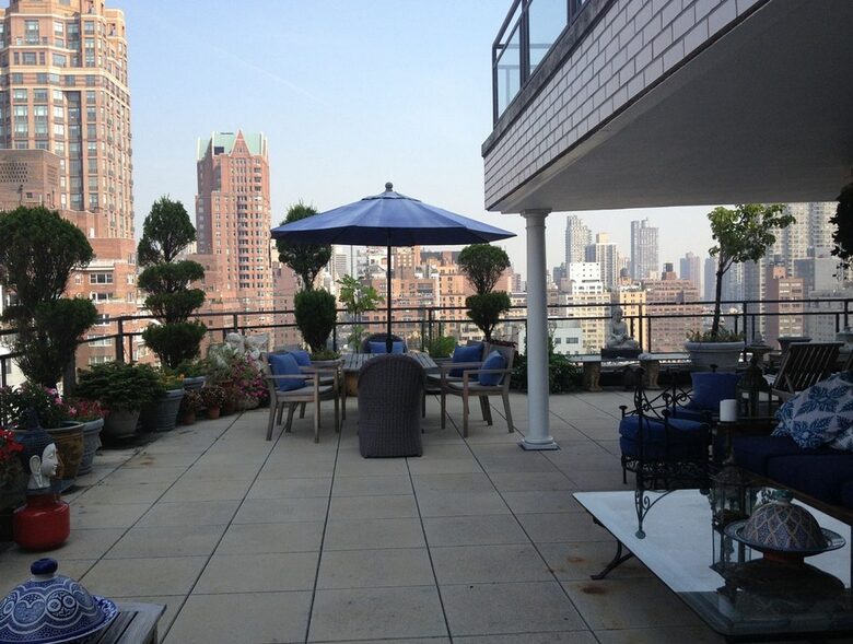New York City Terraced View - New York City, New York