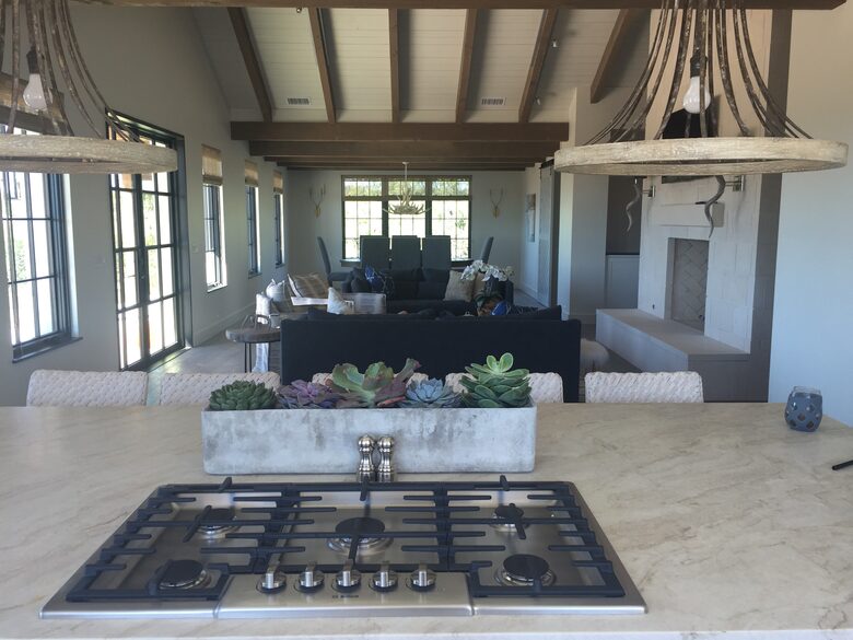 kitchen, living, dining - Great Room
