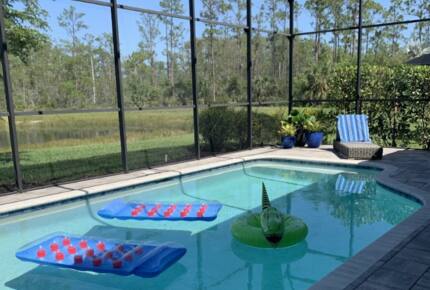Modern Bungalow with Private Pool in a Luxury Resort Style Community - Fort Myers, Florida
