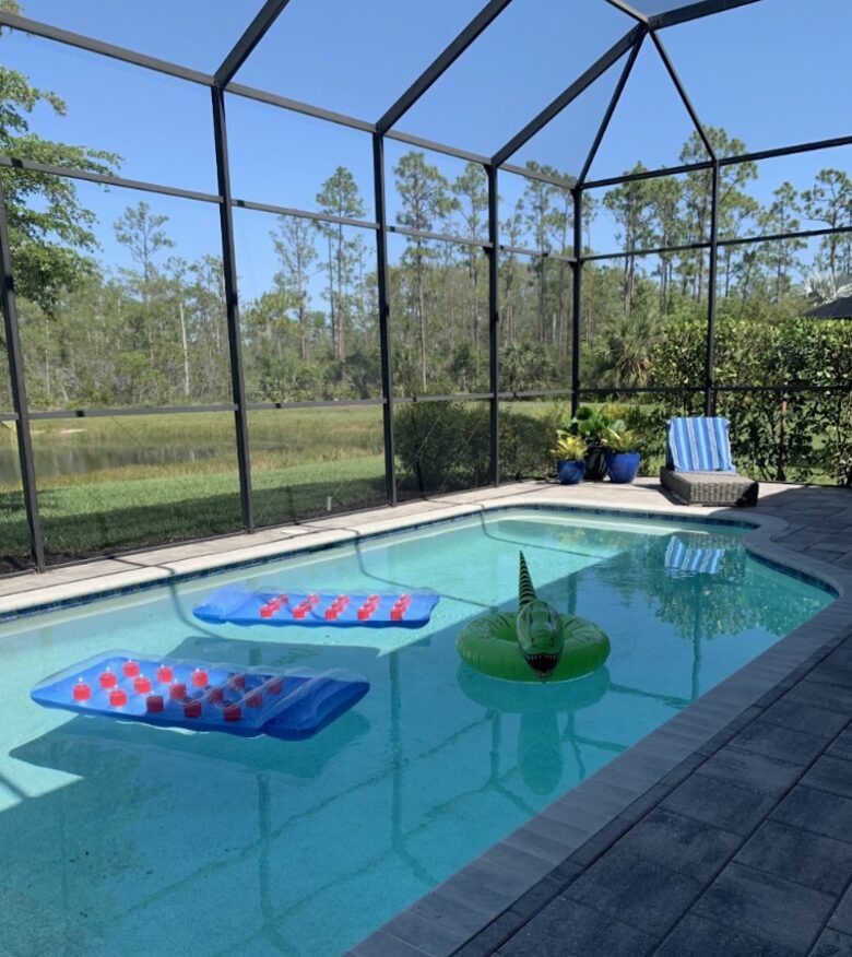Modern Bungalow with Private Pool in a Luxury Resort Style Community - Fort Myers, Florida