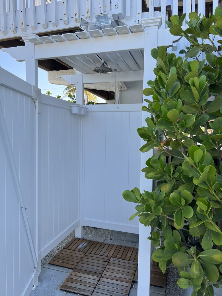 Outdoor shower
