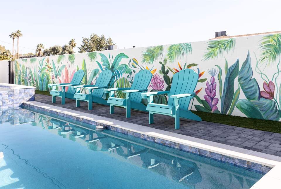 The Palmly , Hot tub, Fire Pit, Close to Old Town! - Scottsdale, Arizona