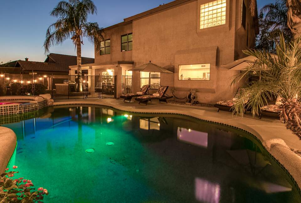 Gilbert Getaway |  With Pool, Hot Tub & Game Room! - Gilbert, Arizona